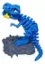 Dinosaurio Esqueleto T-rex Articulado + Base Y Hueso - comprar online