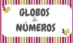 Banner de la categoría Globos de Números