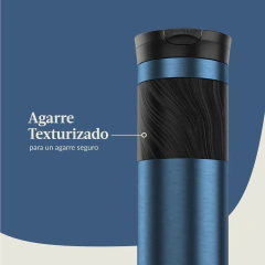 VASO TERMICO CONTIGO BYRON 2.0 710ML COLOR BLUEBERRY - AZUL METALIZADO - tienda online