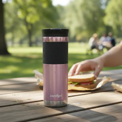 VASO TERMICO CONTIGO BYRON 2.0 710ML COLOR PINEBERRY - ROSA METALIZADO en internet