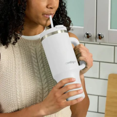 VASO TERMICO CONTIGO DE ACERO INOXIDABLE STREETERVILLE 1.18L COLOR SALT - tienda online