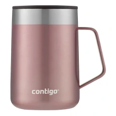 TAZA TERMICA CONTIGO STREETERVILLE 415ML COLOR PINEBERRY - ROSA METALIZADO