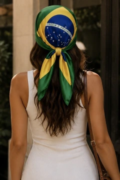 Lenços de seda copa do mundo