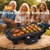 Parrilla Eléctrica Barbacoa Sin Humo RAF - comprar en línea