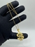 Cordão + Pingente Cifrão - Banhados à ouro 18k - Dourado