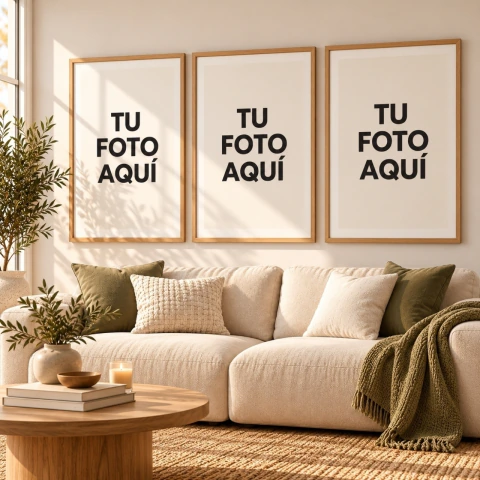 Set de 3 cuadros personalizados