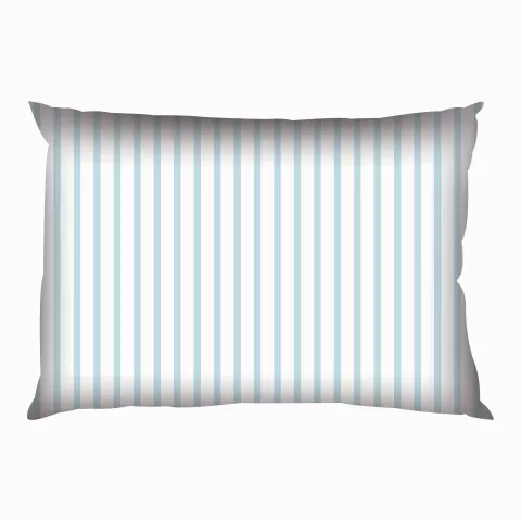 Fronha Listrada Azul - 100% Algodão - comprar online