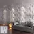 Adesivo Decorativo 3D para Parede Estilo Moderno - 30x30cm na internet