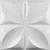 Adesivo Decorativo 3D para Parede Estilo Moderno - 30x30cm - Leal House