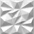 Adesivo Decorativo 3D para Parede Estilo Moderno - 30x30cm - loja online