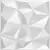 Adesivo Decorativo 3D para Parede Estilo Moderno - 30x30cm - Leal House