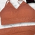 CONJUNTO: TOP TIRAS CRUZADO CON COLALESS, ESTILO MORLEY en internet