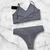 CONJUNTO: TOP TIRAS CRUZADO CON COLALESS, ESTILO MORLEY - tienda online