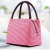 Bolsa Térmica Listrada Feminina Rosa