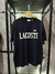Camiseta Lacoste Azul-Marinho com Logo Estampado