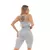 Conjunto Top E Bermuda Academia Fitness Empina E Levanta Bumbum Azul Claro - comprar online