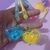 CANETA FOFA CORAÇÃO CRISTAL PINGENTE - pearlpaperpapelaria