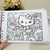 LIVRO DE COLORIR HELLO KITTY CAPA DURA 50 PÁGINAS - (cópia) - pearlpaperpapelaria