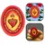Escudo Da Fé Detém-Te Tecido Sagrado Coração De Jesus Santa Margarida Alacoque Escudo Da Fé Detém-Te Tecido Sagrado Coração De Jesus Santa Margarida A