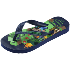 HAVAIANAS INFANTIL MINECRAFT - MARINHO - Loja dos Chinelos