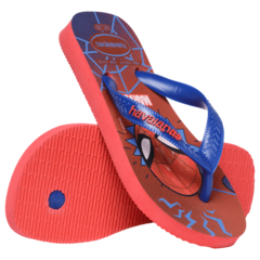 HAVAIANAS TOP INFANTIL MARVEL II VERMELHO RUBI - loja online