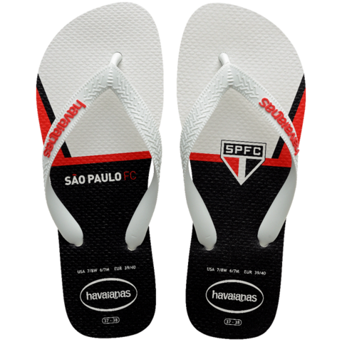 CHINELO HAVAIANAS TOP TIMES SÃO PAULO - BRANCO