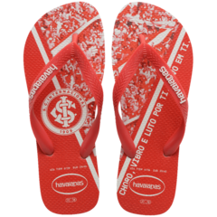 HAVAIANAS TOP TIMES INTERNACIONAL - BRANCO/VERMELHO