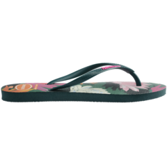 HAVAIANAS SLIM SUMMER BLISS VERDE PANTANAL na internet