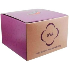 Vela para massagem Beijável aroma Morango 50G - Pimentões