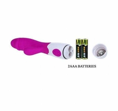 Kit Vibrador para Ponto G e Clitóris SNAPPY e 4 Pilhas AAA - comprar online