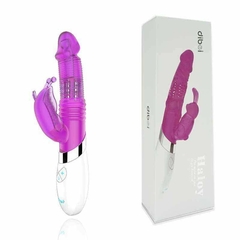 Vibrador Rabbit Borboleta com Ventosa