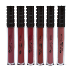 Batom Líquido Matte Nude 30 Horas Cor 656 a 661 Max Love 4ml