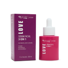 Sérum Facial 3 em 1 Max Love 30ml