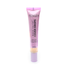 Base Facial Líquida Cover Drops 4 Tons Fenzza - comprar online