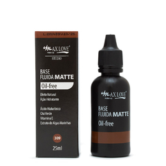 Base Fluida Matte Oil-Free Cor 306 a 311 Max Love na internet