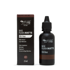 Base Fluida Matte Oil-Free Cor 306 a 311 Max Love na internet