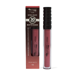 Imagem do Batom Líquido Matte Nude 30 Horas Cor 656 a 661 Max Love 4ml