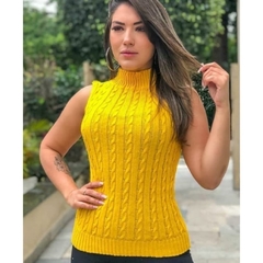 Regata Feminina Tranças Moda Blogueira - comprar online