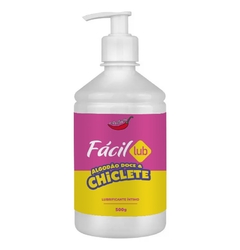 Fácil Lub Gel Lubrificante Beijável Pimentões Sabores 500g Sabor:Chiclete