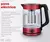 Ultracomb Pe4910 Pava Electrica Con Infusor De Te Func. Mate - comprar online