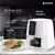 Freidora De Aire Suono Led Digital Air Fryer 3.8 L 1450 W Cp Color Blanco - Isern Hogar