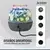 Lampara Luz Velador Proyector De Noche 360º Infantil Color De La Estructura Blanco en internet