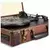 Tocadiscos Winco W407 Marrón Con Bluetooth Con Parlantes - Isern Hogar