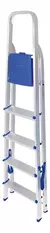 Escalera Aluminio Tijera Plegable Mor 5103 5 Escalones 120kg - Isern Hogar