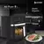 Freidora De Aire Suono Air Fryer Panel Digital 8l 1800w Color Negro en internet