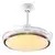 Ventilador De Techo Peabody Pe-vtrdc425b 3 Palas De Acrílico Estructura Blanco Aspas Transparente Diámetro 42 - tienda online