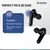 Auriculares Inalámbricos Gamer Luces Led Bluetooth Suono Color Negro - Isern Hogar