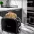 Tostadora Eléctrica Suono 7 Niveles 2 Ranuras 750 W Color Negro en internet