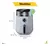 Freidora De Aire Ultracomb Fr-8612 Color Celeste / Inoxidable - tienda online