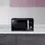 Imagen de Microondas Grill Samsung De Interior Cerámico Mg23f3k3tak 23l Negro